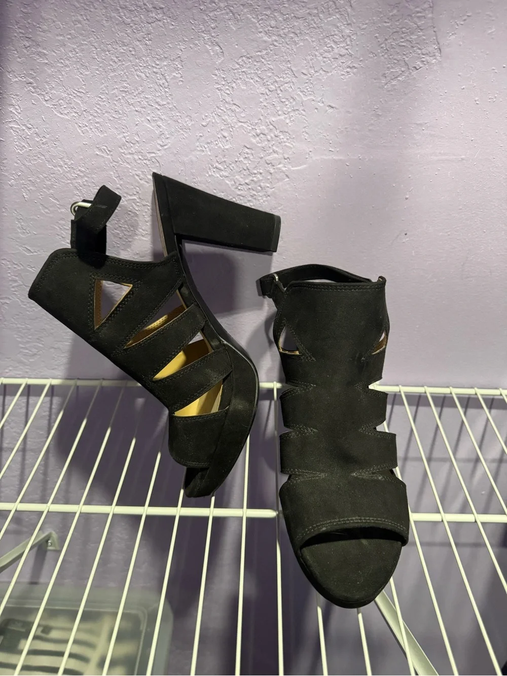 NATURALIZER, suede-like, sz 9.5, NWOT